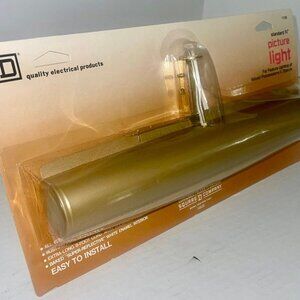 Picture light rotary switch standard 14" Square D Company ~~Gold Color
